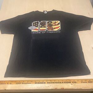 Harley Davidson 110 Years of Freedom 2013‎ Milwaukee,Wisconsin size XL t shirt